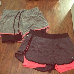 Athletic shorts combo